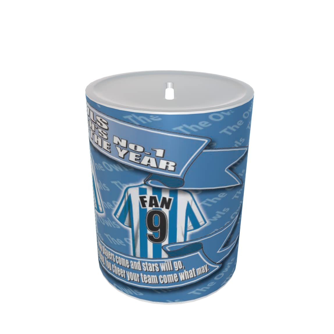 Sheffield Wed Football Shirt Ceramic Money Box Gift