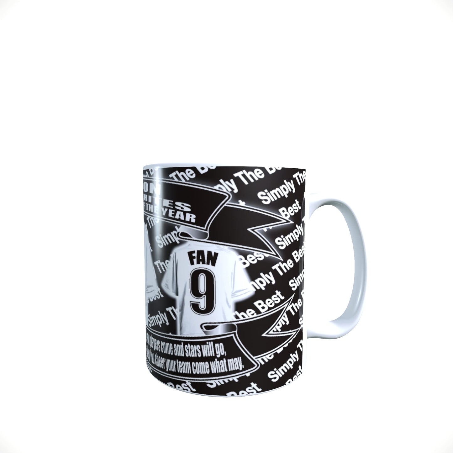 Preston Football Team Shirt Personalised Mug Gift with Chocolate Footballs