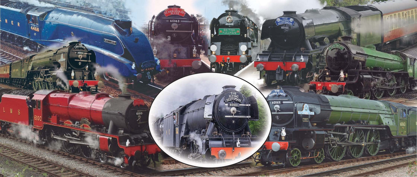 Classic Iconic Steam Locomotive Trains Mug Gift