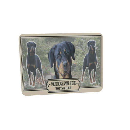 Rottweiler Personalised Dog Breed Mouse Mat Gift