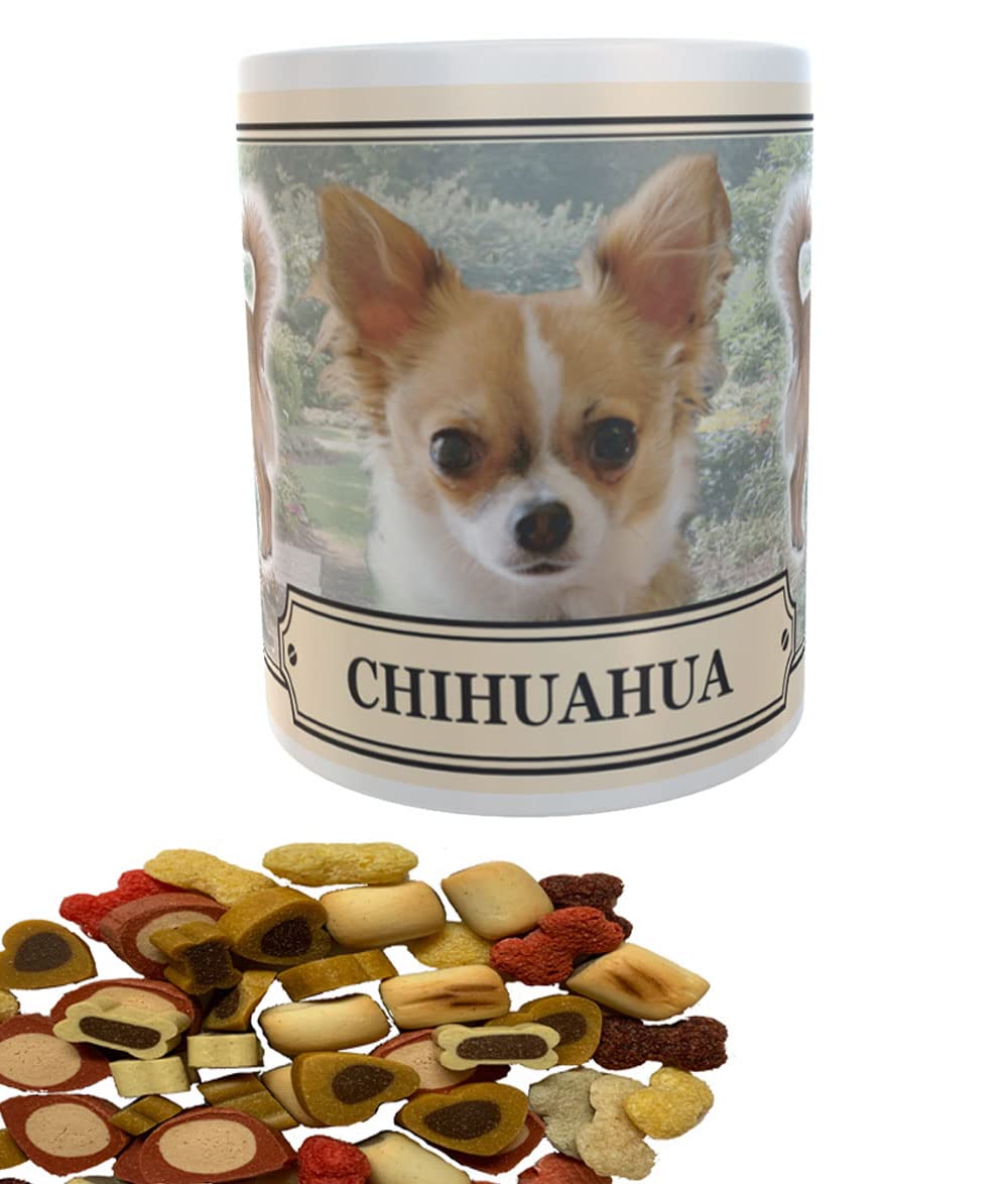 Chihuahua Dog Breed Mug Gift With Dog Treats