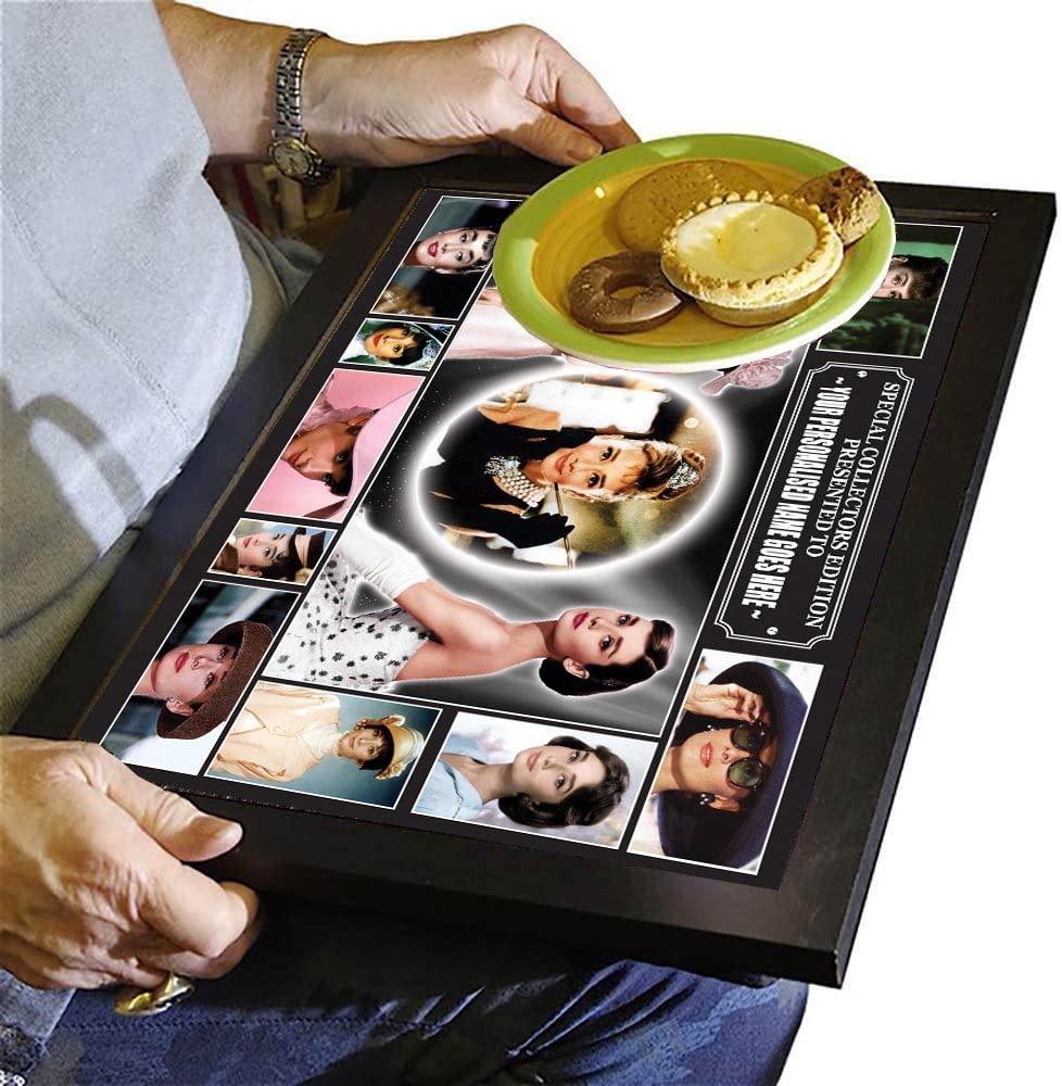 Audrey Hepburn Personalised Icon Lap Tray