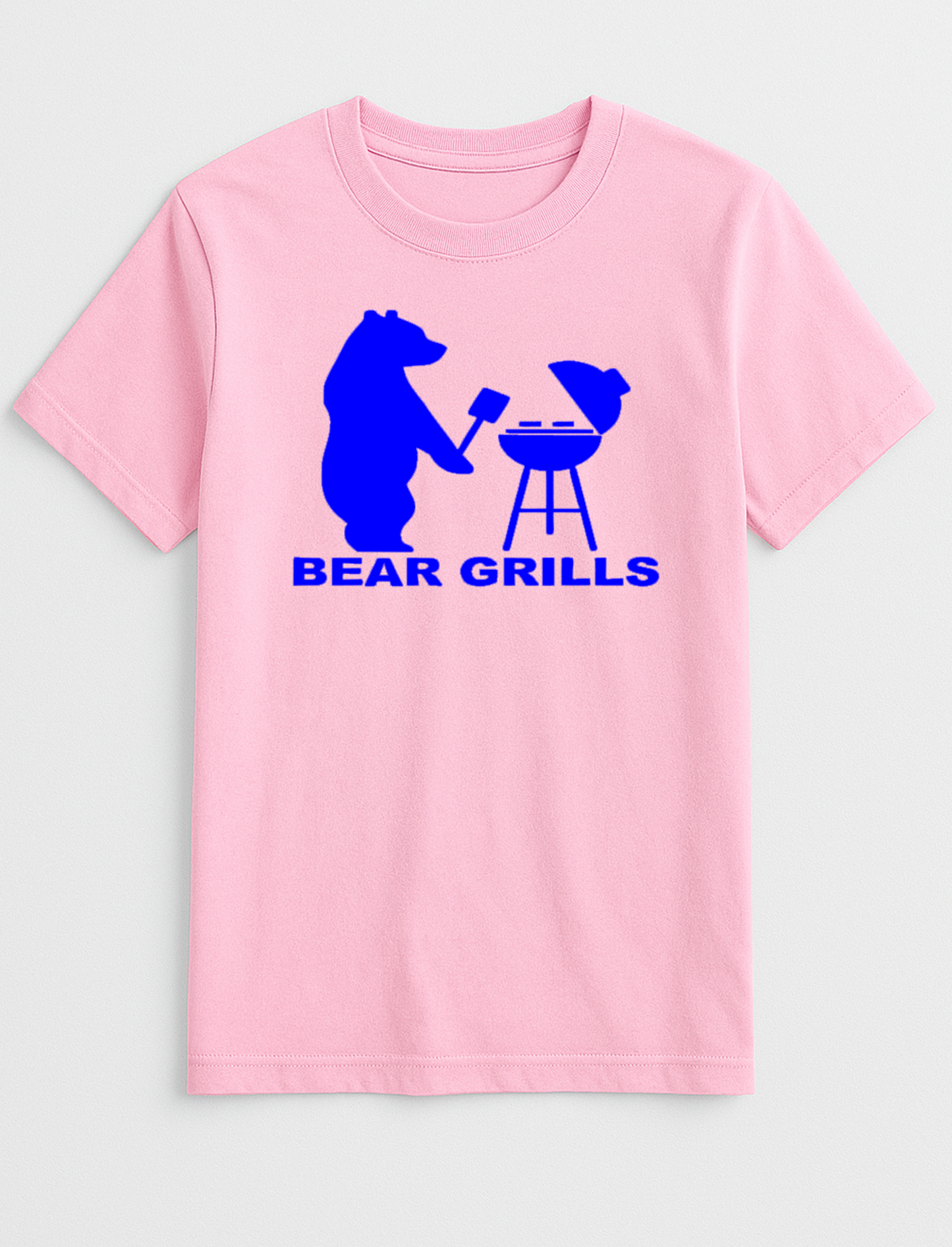 Bear Grills Humorous Funny Personalised Slogan Unisex T-Shirt Gift Black