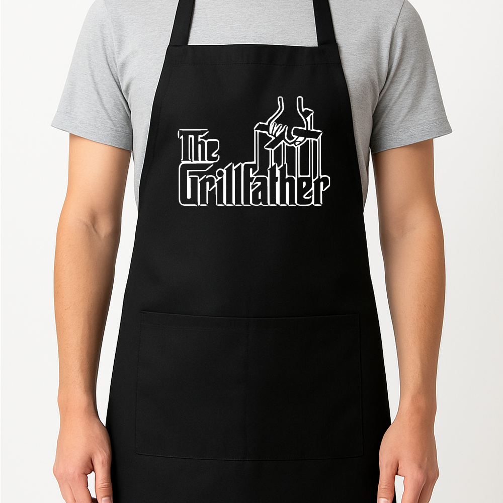 The Grillfather Apron Gift Present Barbeque