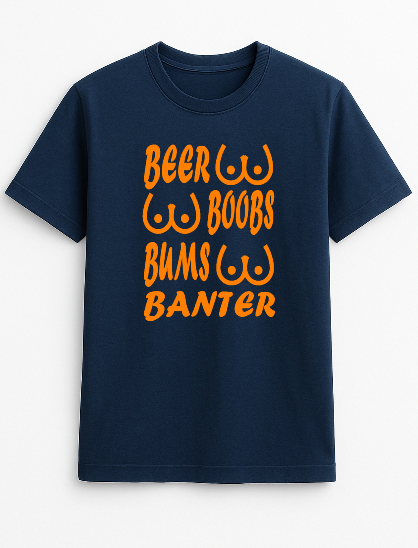 Beer Boobs Bums Slogan T-Shirt Gift