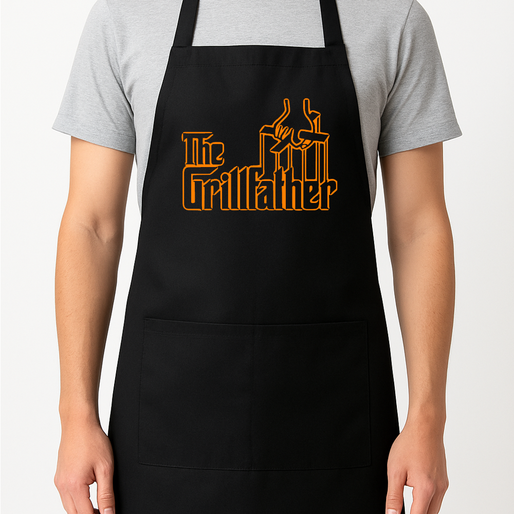 The Grillfather Apron Gift Present Barbeque