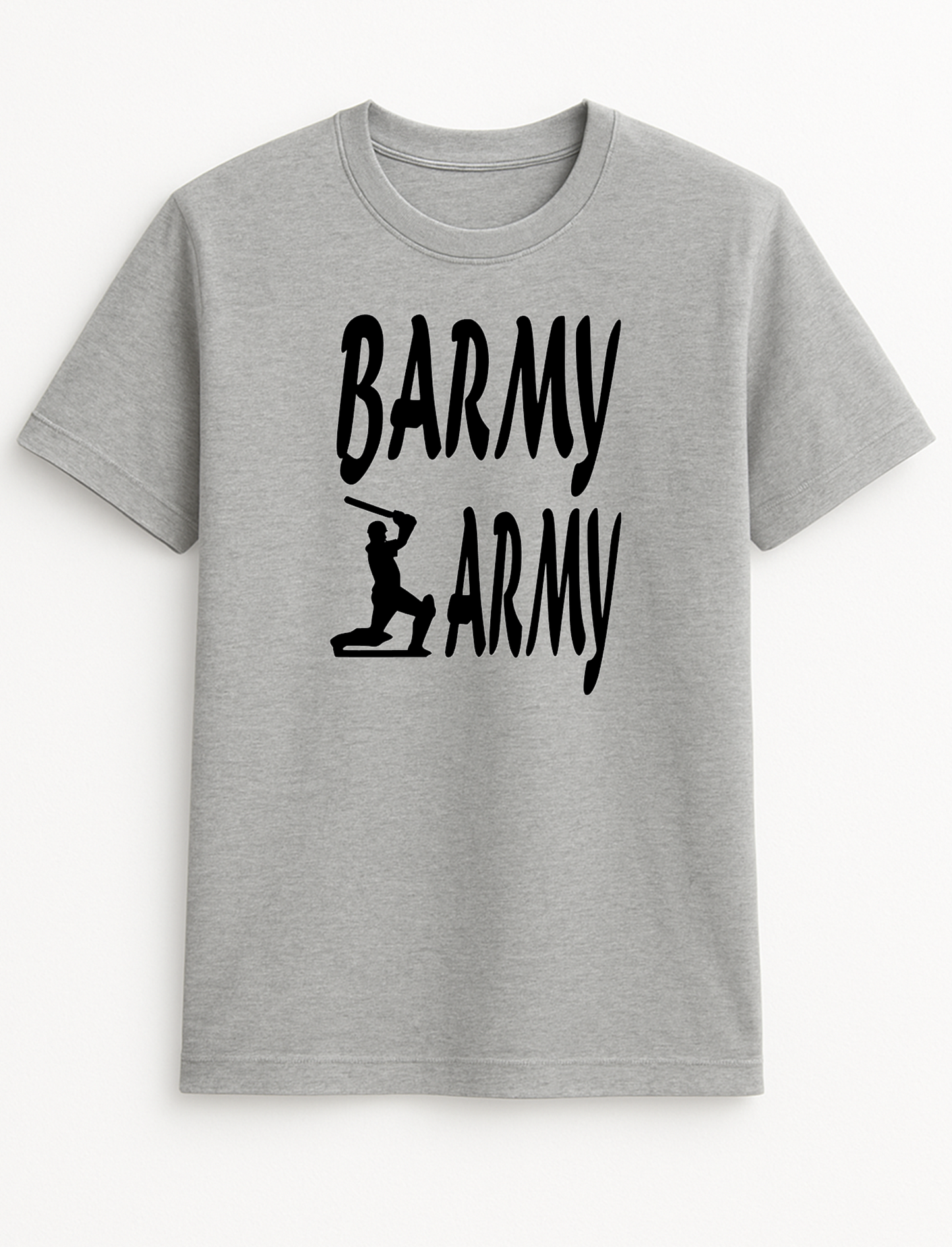 Barmy Army England Fan Slogan Unisex T-Shirt Gift Navy