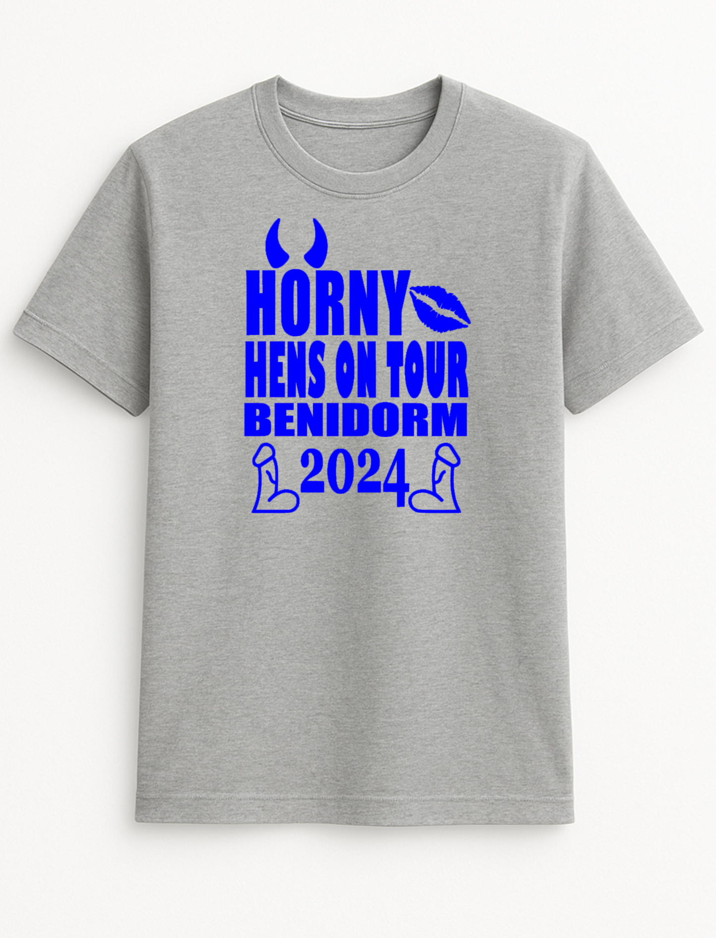 Horny Hens On Tour Your Destination Customised Slogan T-Shirt Gift