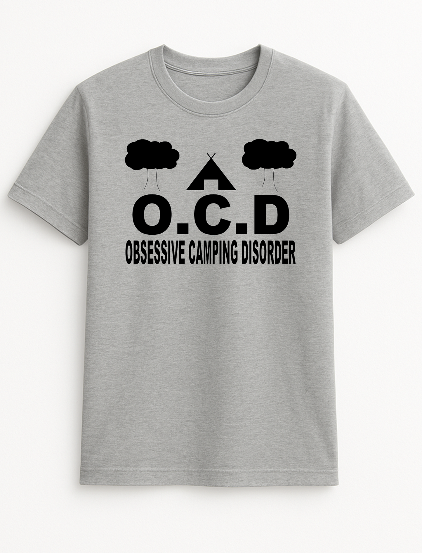 Obsessive Camping Disorder O.C.D Personalised T-Shirt Gift