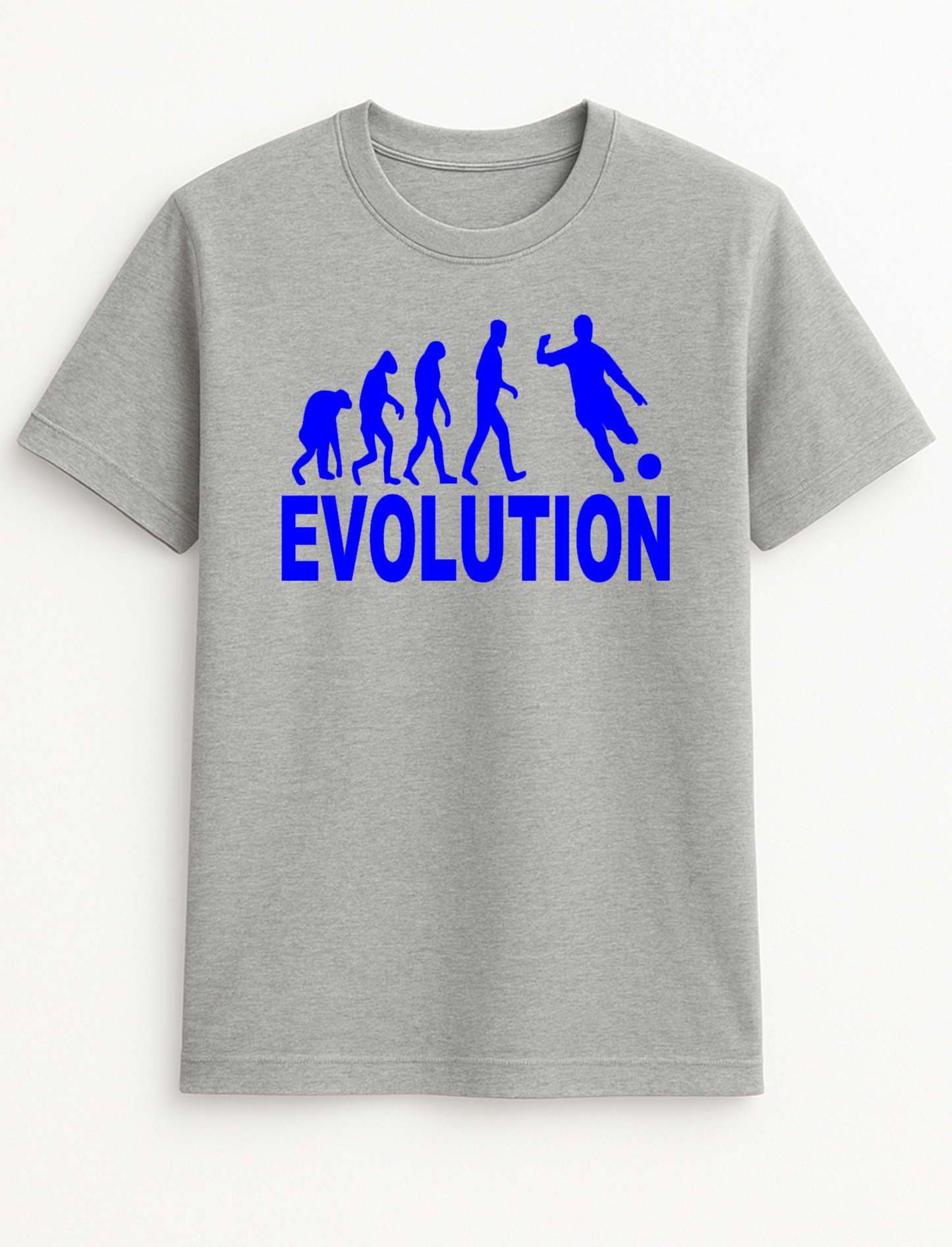 Evolution Football Slogan Funny Humour Slogan Personalised Colours Unisex T-Shirt Gift Black