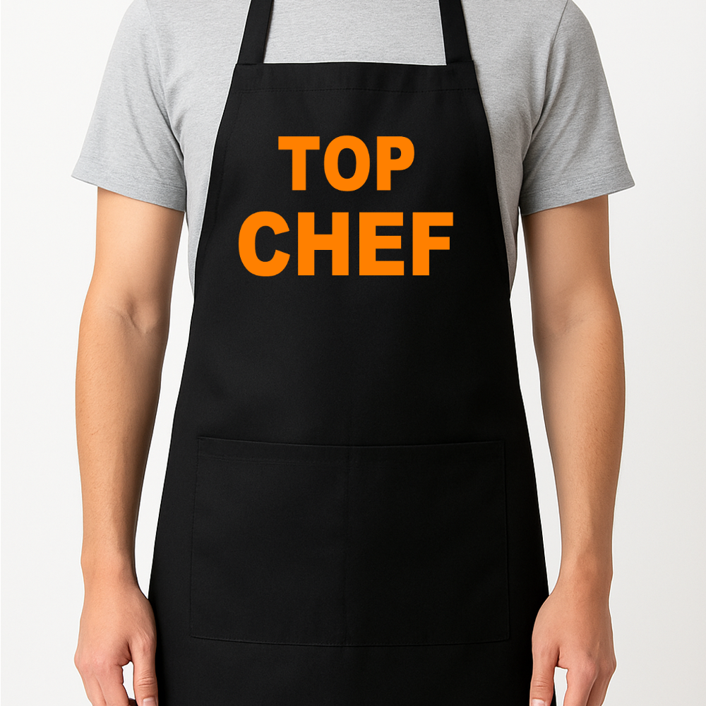 Top Chef Apron Gift Present Barbeque