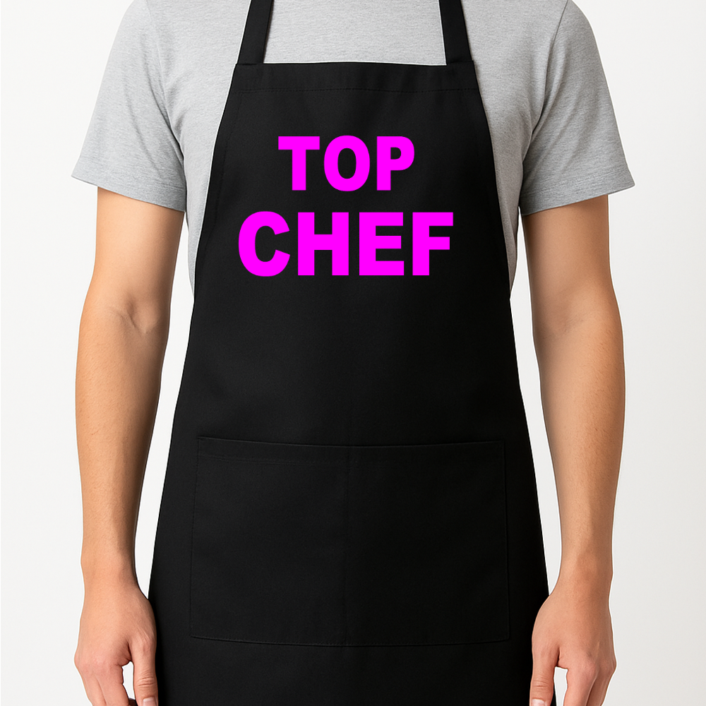Top Chef Apron Gift Present Barbeque