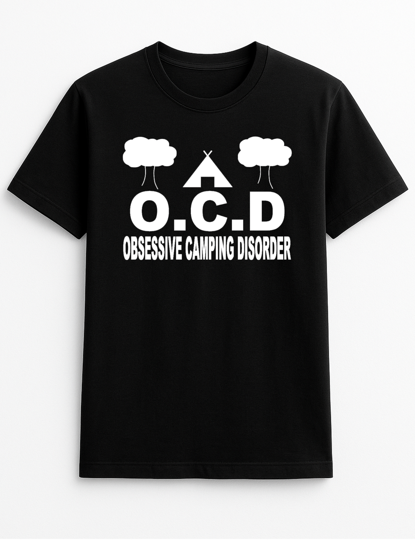 Obsessive Camping Disorder O.C.D Personalised T-Shirt Gift