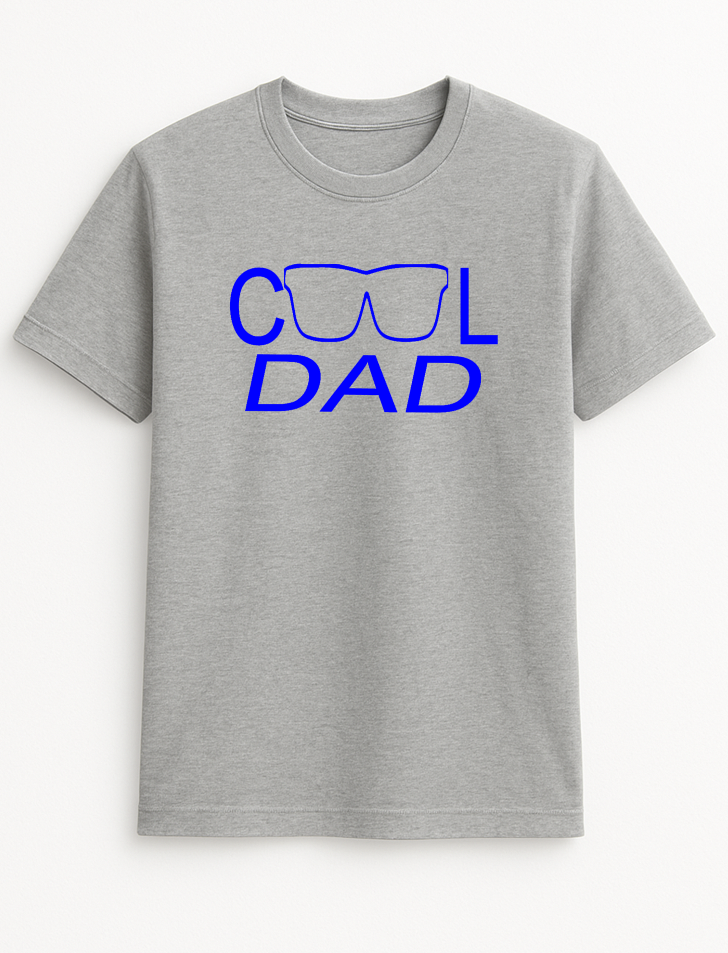 Cool Dad Humorous Personalised Funny Slogan Unisex T-Shirt Gift. Black