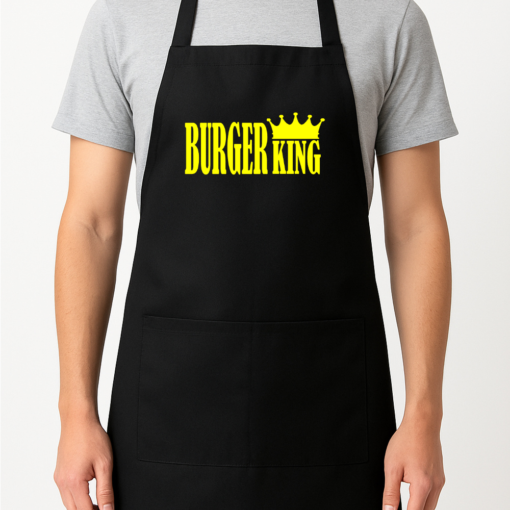 Burger-King Apron Gift Present Barbeque
