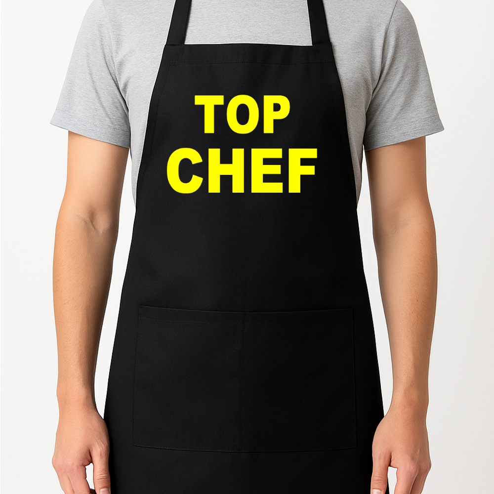 Top Chef Apron Gift Present Barbeque