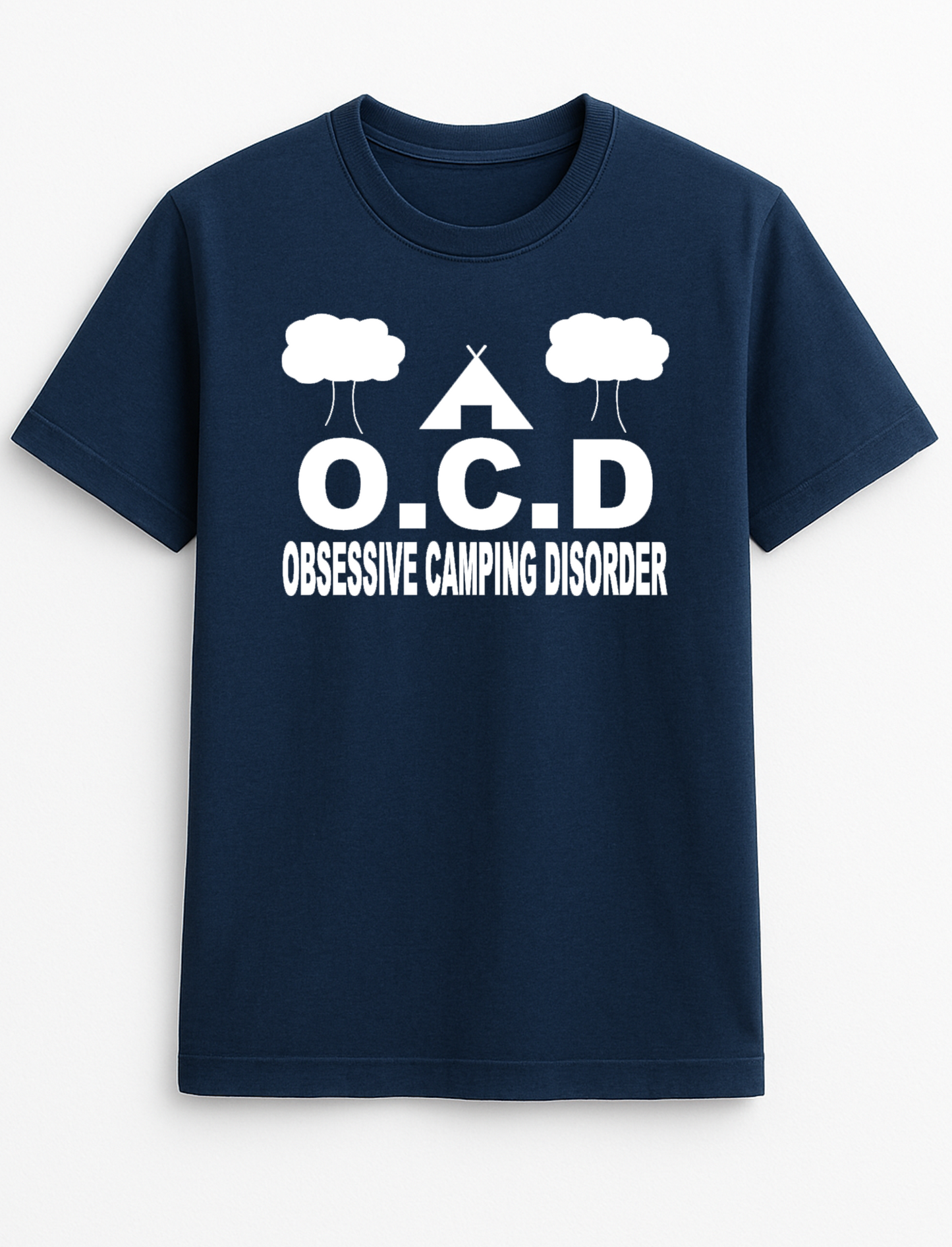 Obsessive Camping Disorder O.C.D Personalised T-Shirt Gift