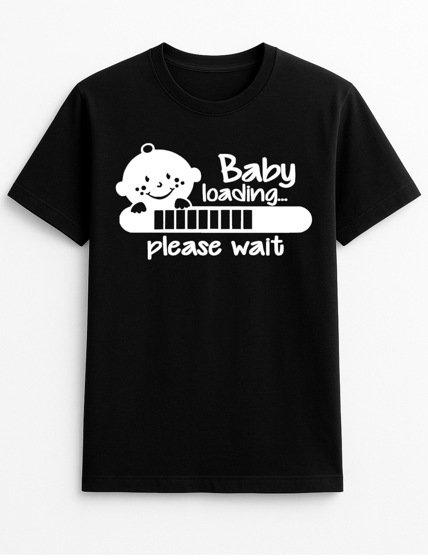 Baby Loading Humorous Funny Personalised Slogan Unisex T-Shirt Gift