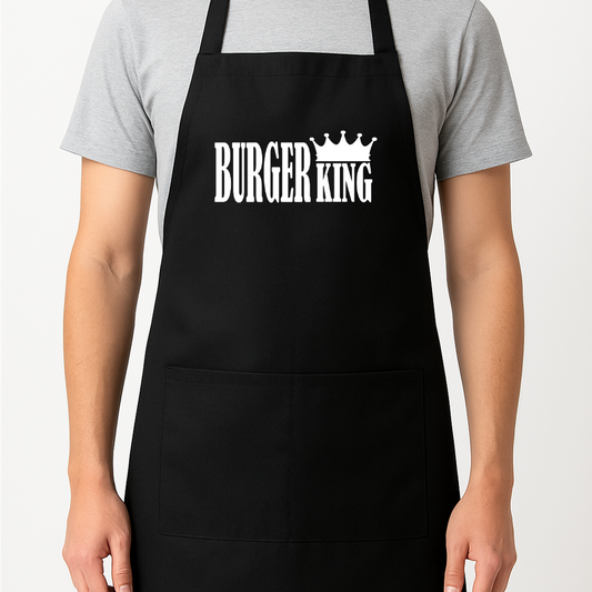 Burger-King Apron Gift Present Barbeque