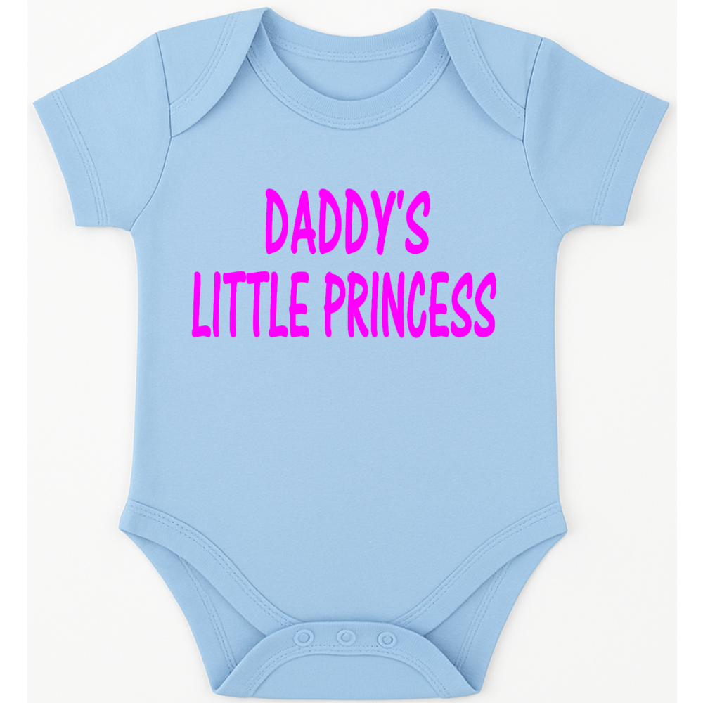 Daddy's Little Princess funny, novelty, baby suit, baby grow, christening gift