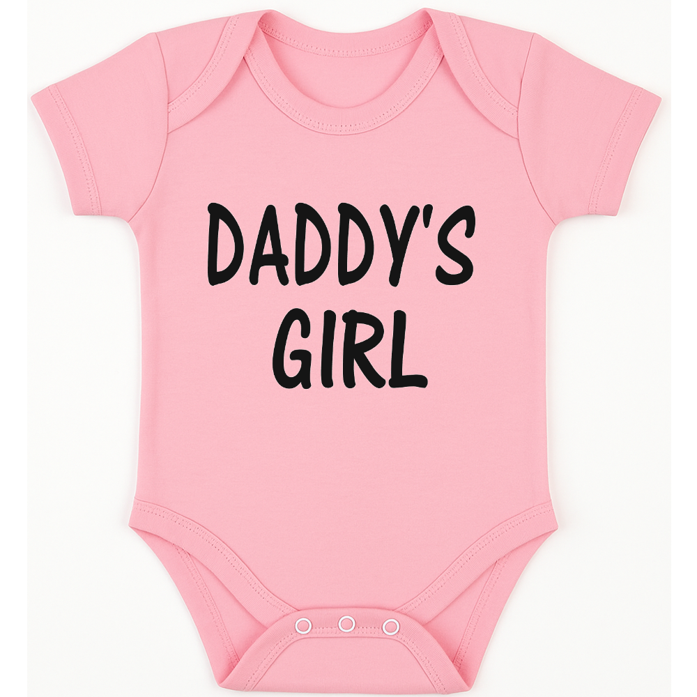 Daddy's Girl funny, novelty, baby suit, baby grow, christening gift