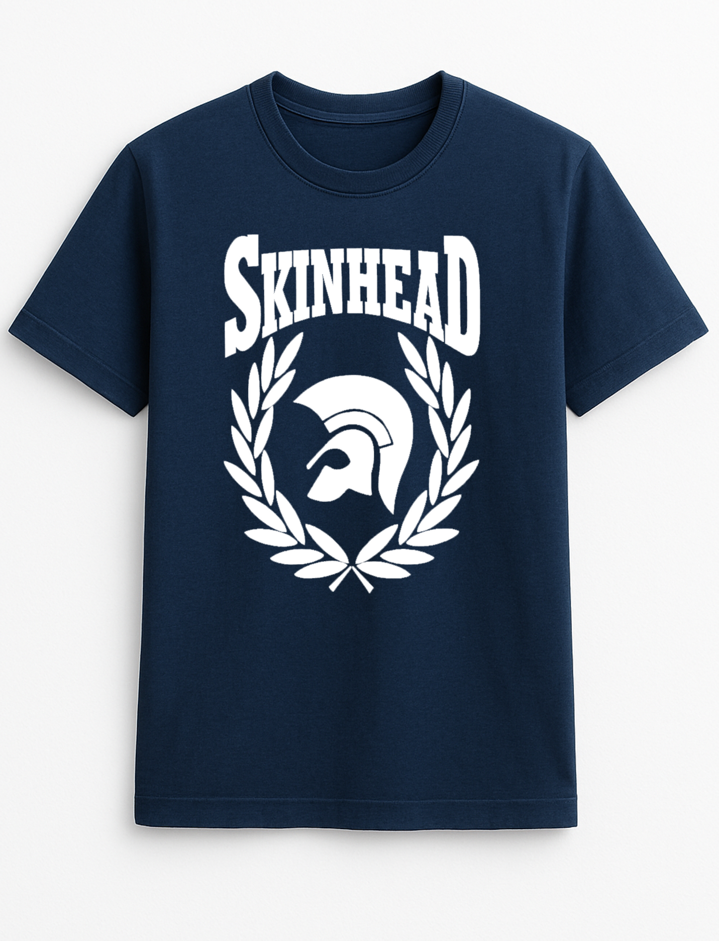 Skinhead Trojan Slogan Personalised Colours Unisex T-Shirt Gift Black, S-XXL