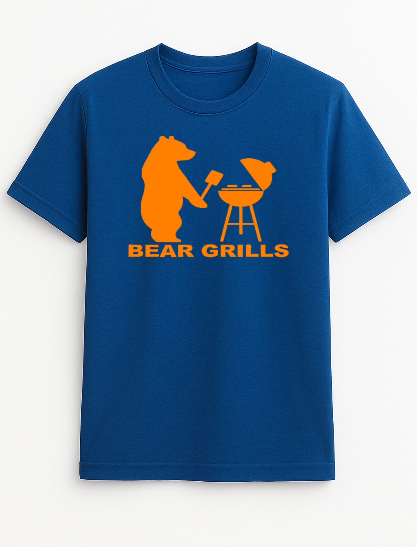 Bear Grills Humorous Funny Personalised Slogan Unisex T-Shirt Gift Black