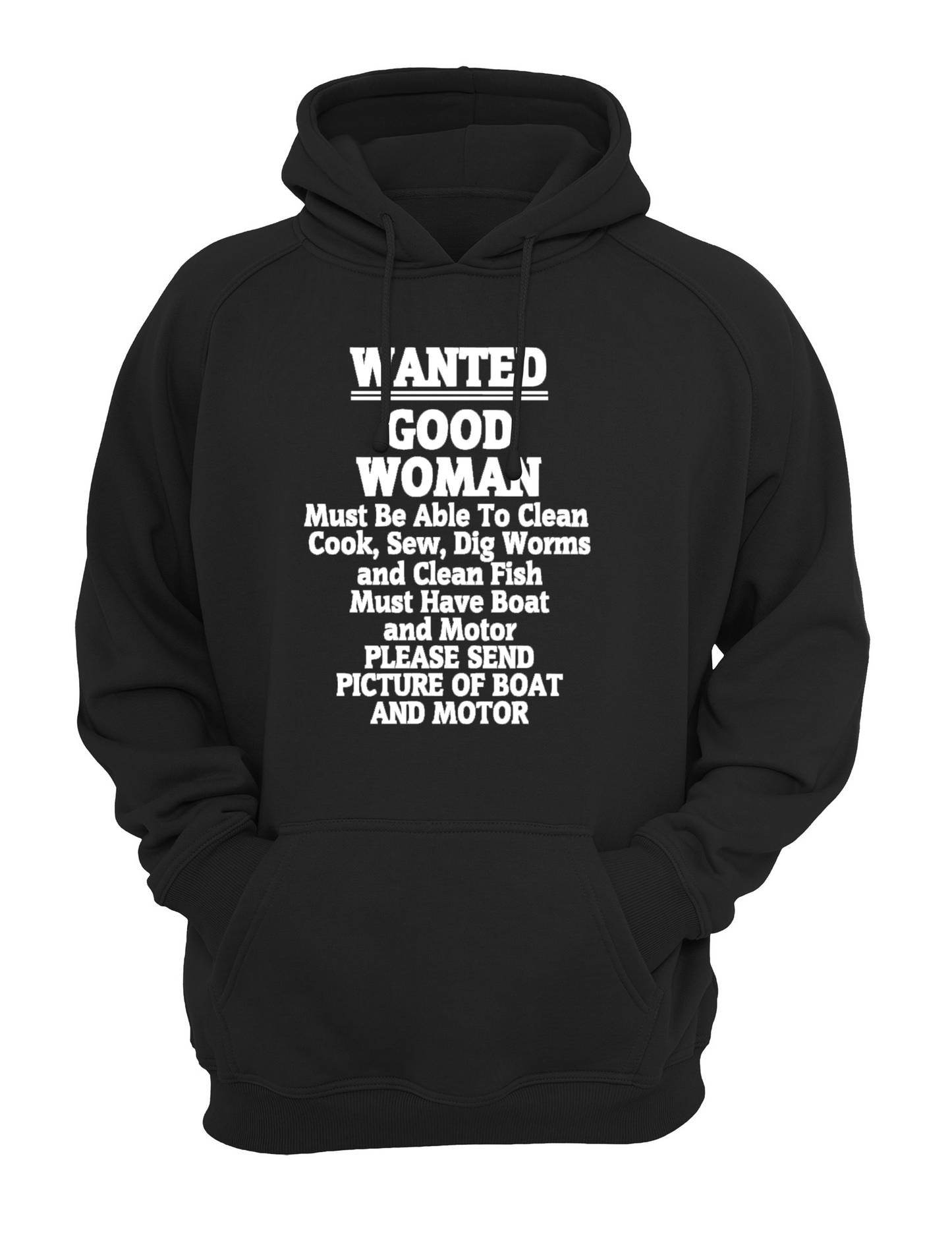 Wanted Good Woman Slogan Unisex Casual Hoody, Sweatshirt, Sweat Black, Grey
