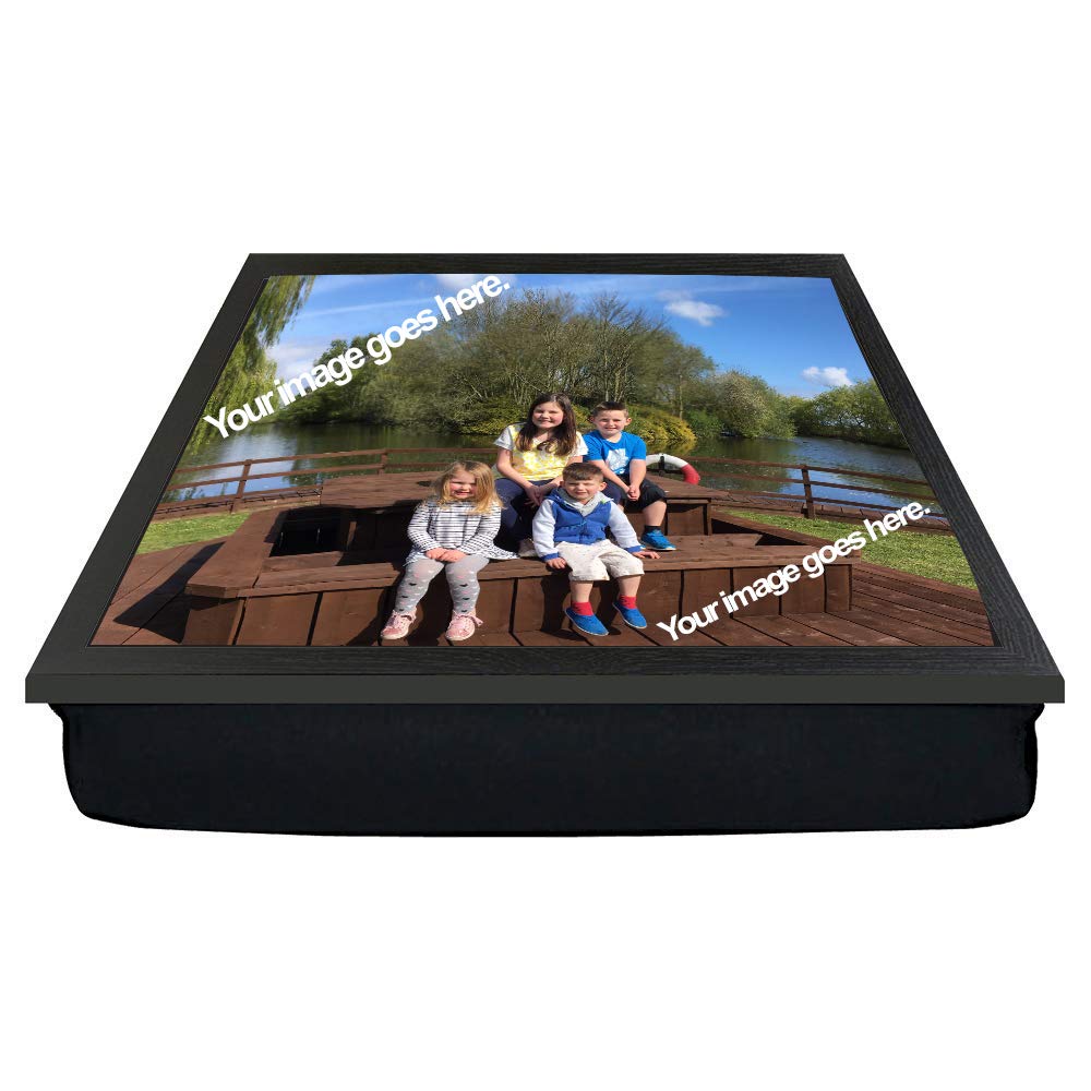 Large Personalised Custom Photo/image Lap Tray Lap top Cushion Bean Bag – A3 size
