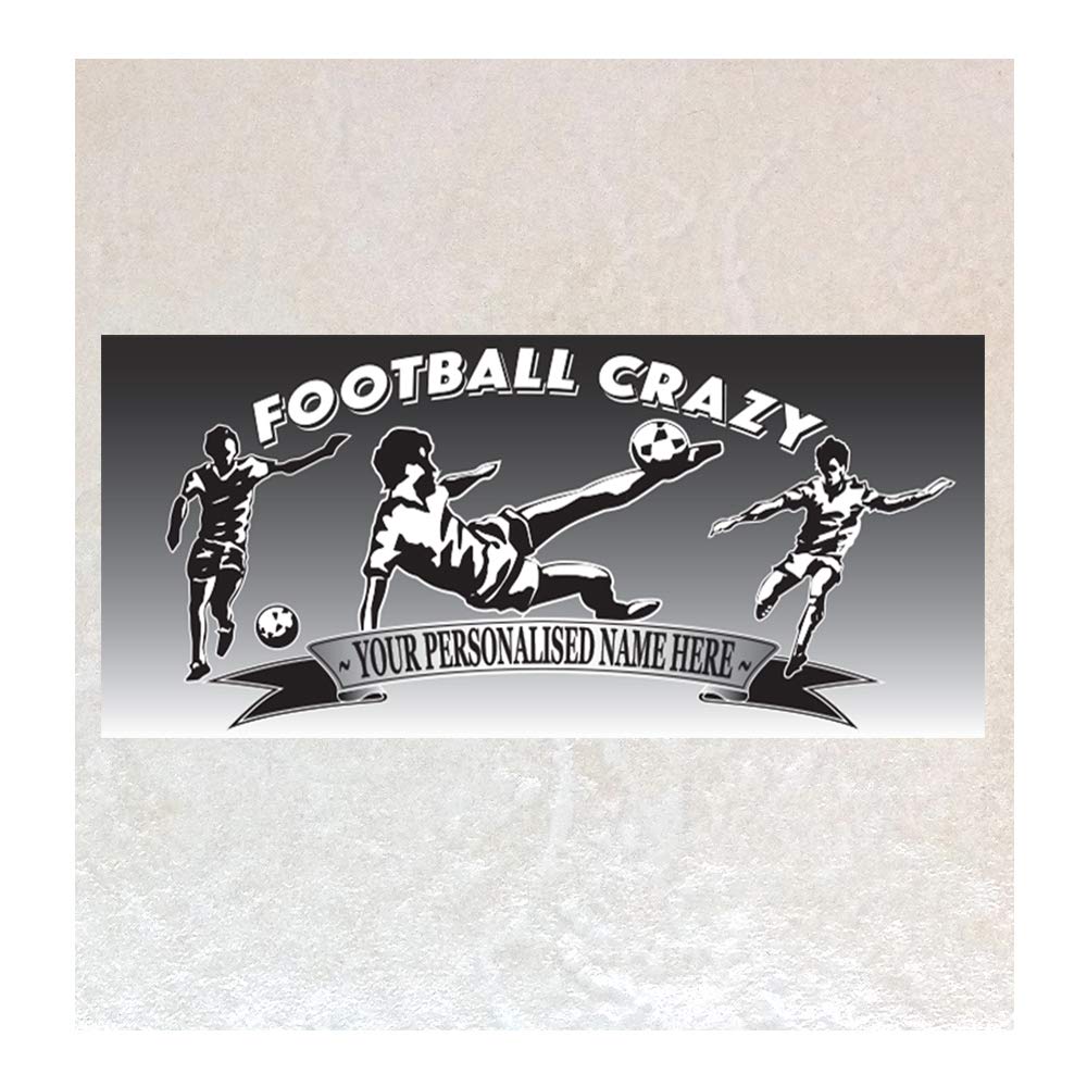 Football Crazy Personalised Sports Hobby Gift Mug