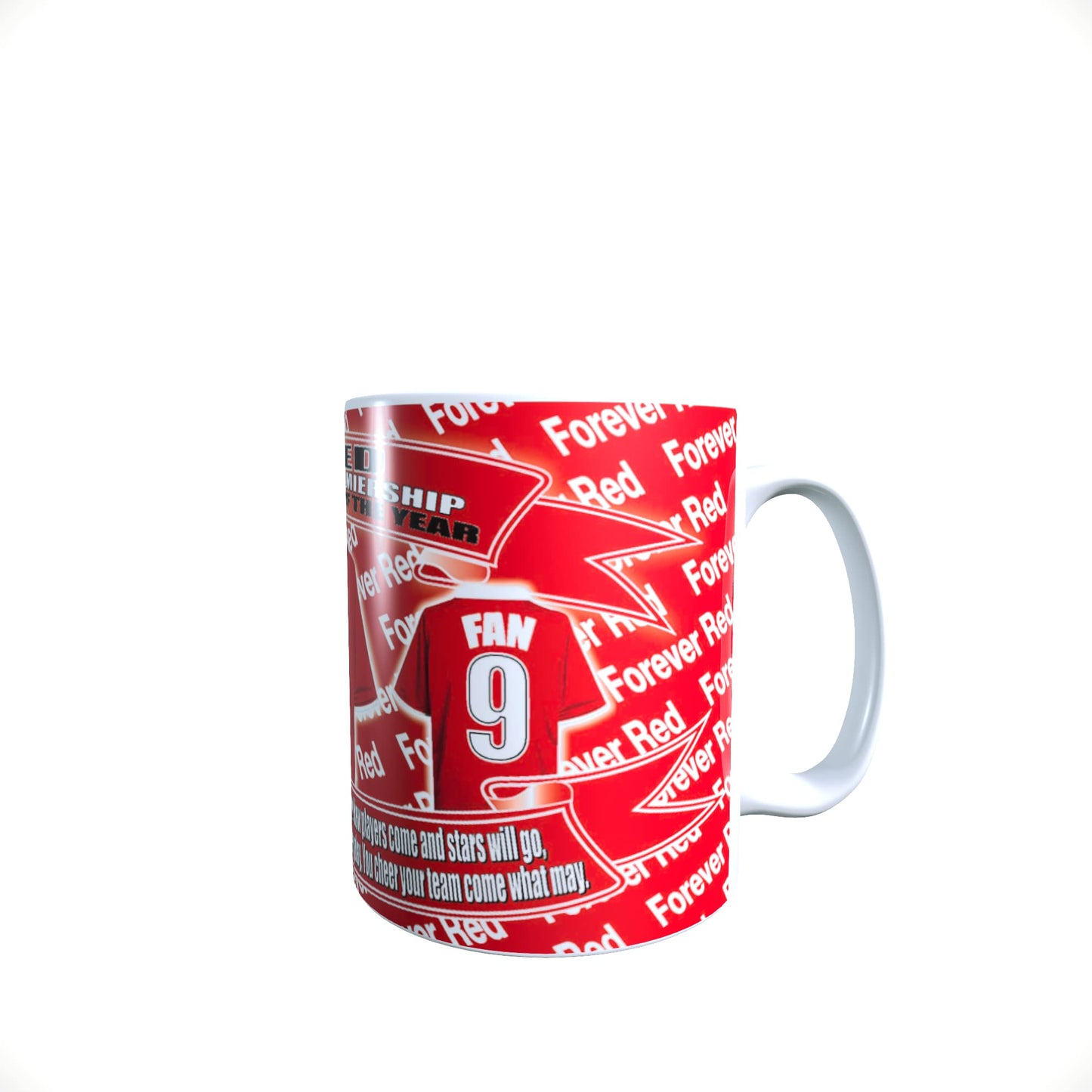 Manchester Reds Football Shirt Lap Tray And Mug Gift Set, MANREDS- LapMugGiftSet_000