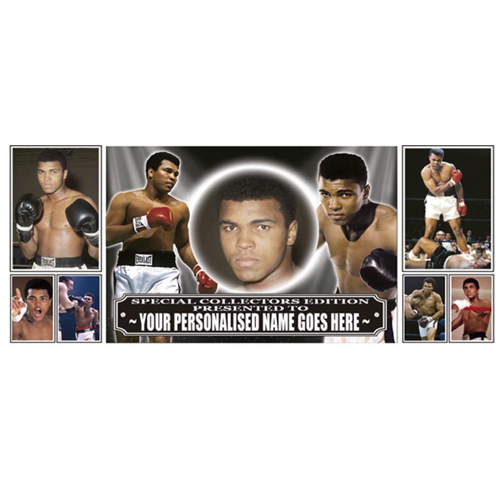 Muhammed Ali Personalised Icon Gift Mug with Sweets