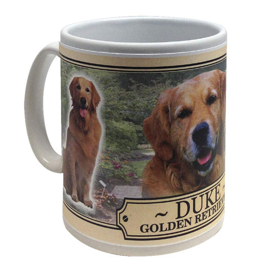 Golden Retriever Personalised Dog Breed Gift Mug