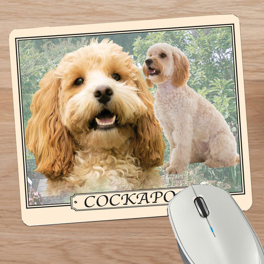 Cockapoo Dog Breed Mouse Mat Gift