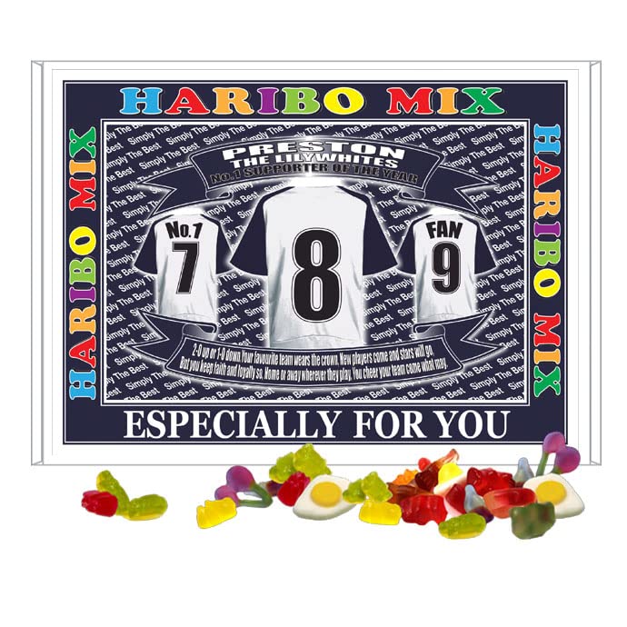 Preston Football Shirt Gift Boxed Sweets