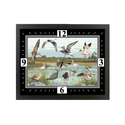 British Wetland Bird Ornithophile, Birder Wall Clock Gift