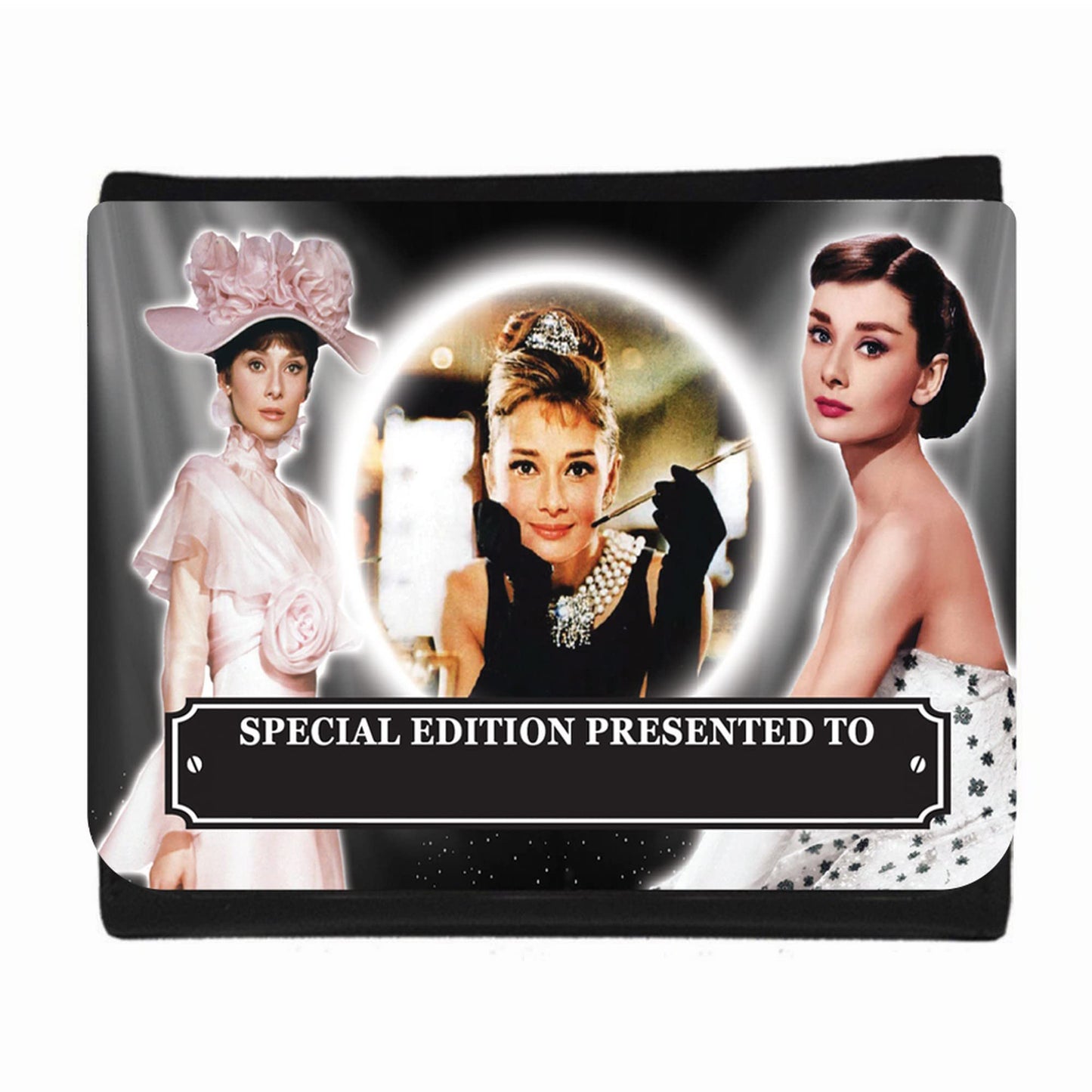 Hepburn Celebrity Movie Icon Personalised Wallet Gift Audrey