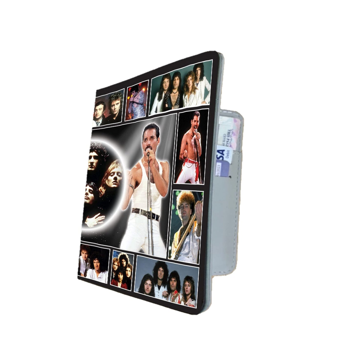 Freddie MERC Music Icon Passport Case Holder Gift