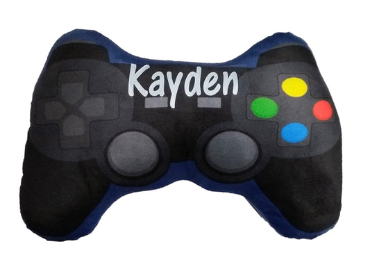 Game Controller Shaped Gaming Personalised Cushion Gift