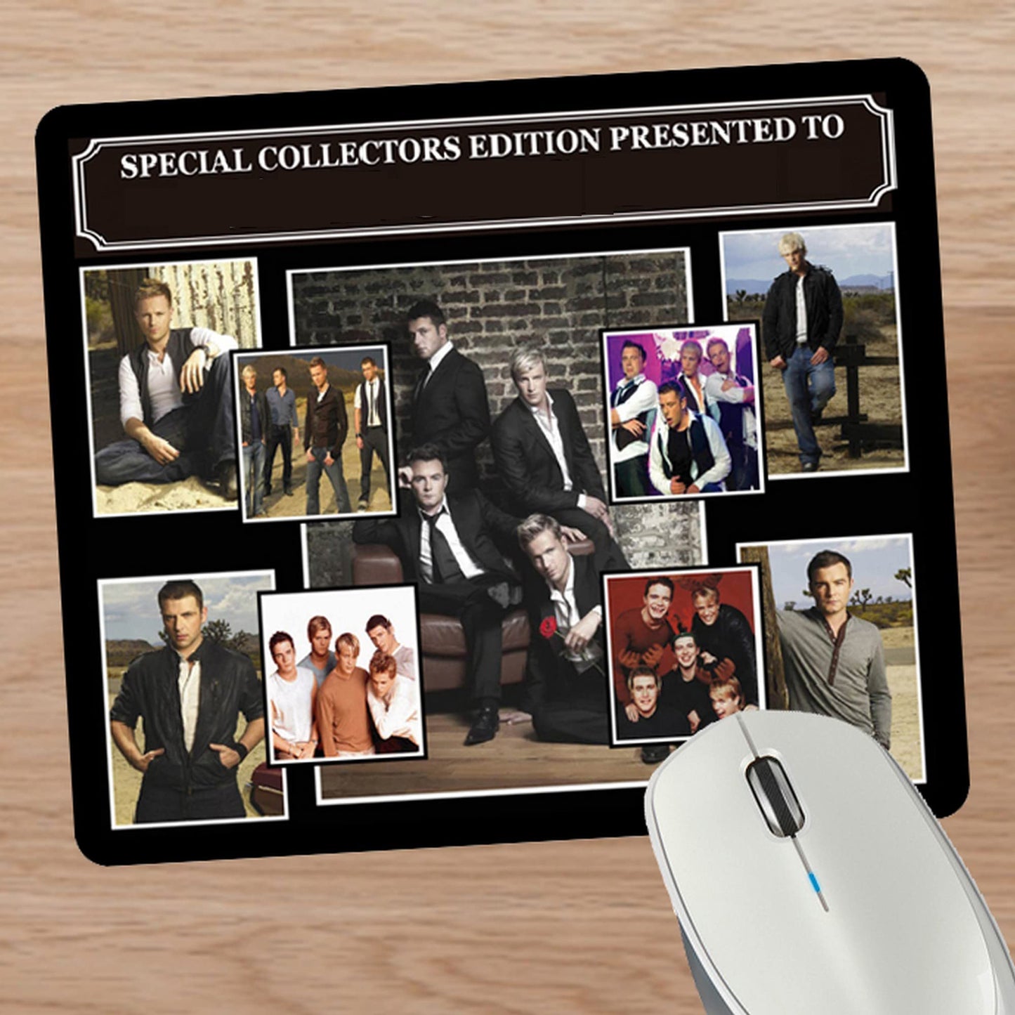 West 'Irish Boy Band' Life Music Icon Personalised Mouse Mat Gift