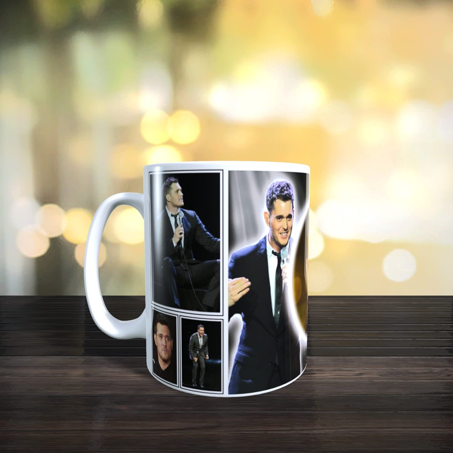Michael Buble Icon Gift Mug with Sweets