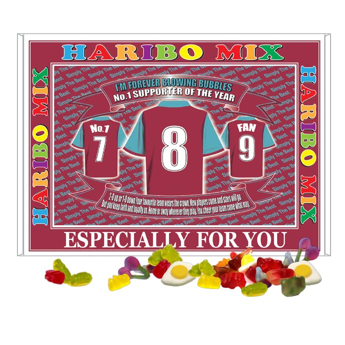 West H Utd Football Shirt Gift Boxed Sweets