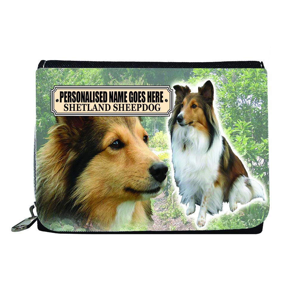 Shetland Sheepdog Personalised Dog Breed Gift Purse