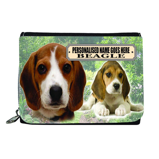 Beagle Personalised Dog Breed Gift Purse