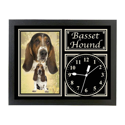 Basset Hound Dog Breed Gift Clock