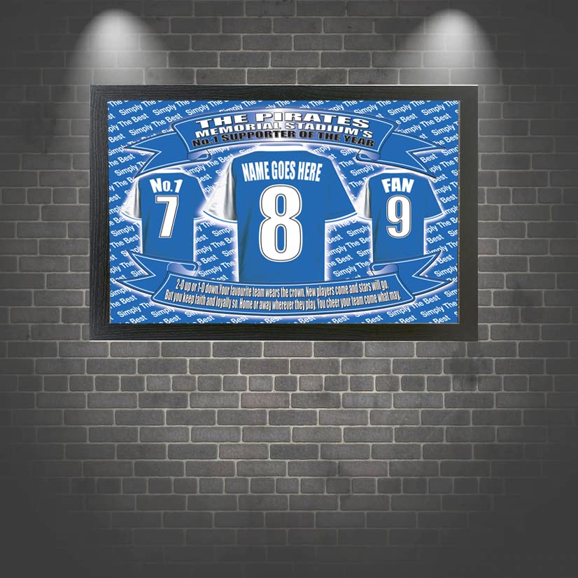 Bristol R Football Shirt Personalised Picture Gift