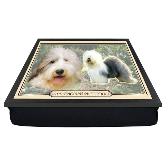 Old English Sheepdog Dog Breed Gift Lap Tray