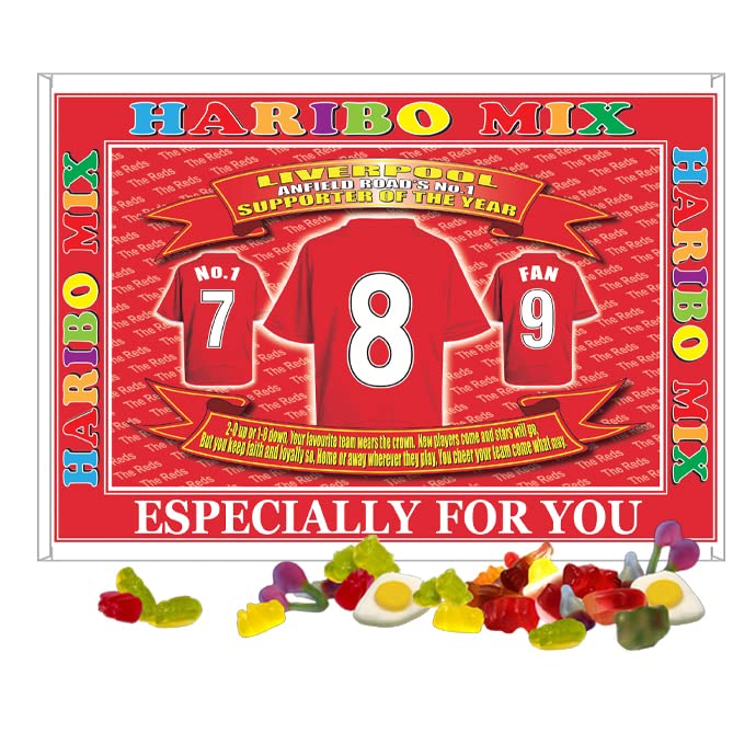 Liverpool Football Shirt Gift Boxed Sweets