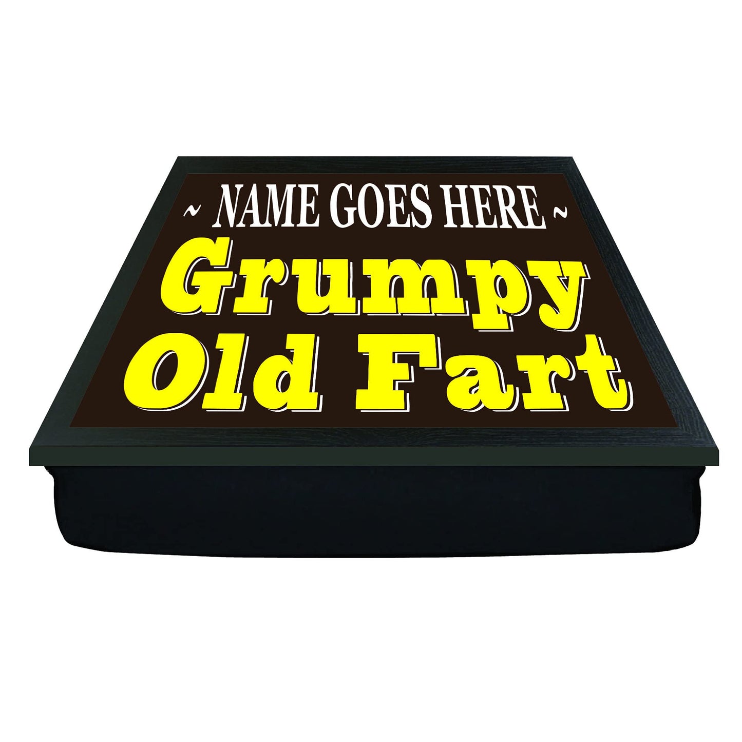Grumpy Old Fart Personalised Lap Tray Gift