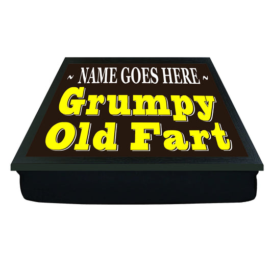 Grumpy Old Fart Personalised Lap Tray Gift